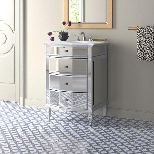 Willa Arlo Interiors Chaida 26'' Free Standing Single Bathroom Vanity